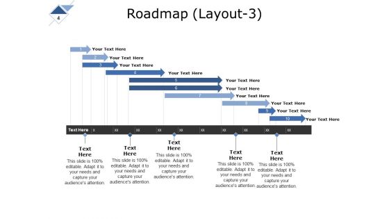 Roadmap Layouts For A Project Ppt PowerPoint Presentation Complete Deck With Slides
