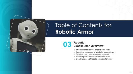Robotic Armor IT Ppt PowerPoint Presentation Complete Deck With Slides