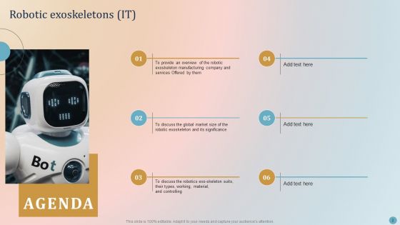 Robotic Exoskeletons IT Ppt PowerPoint Presentation Complete Deck With Slides