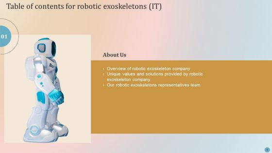 Robotic Exoskeletons IT Ppt PowerPoint Presentation Complete Deck With Slides