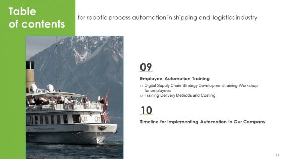 Robotic Process Automation In Shipping And Logistics Industry Ppt PowerPoint Presentation Complete Deck With Slides