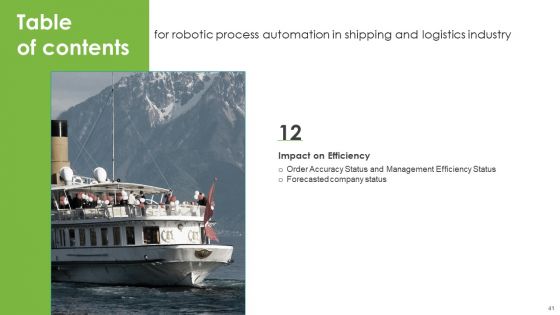 Robotic Process Automation In Shipping And Logistics Industry Ppt PowerPoint Presentation Complete Deck With Slides