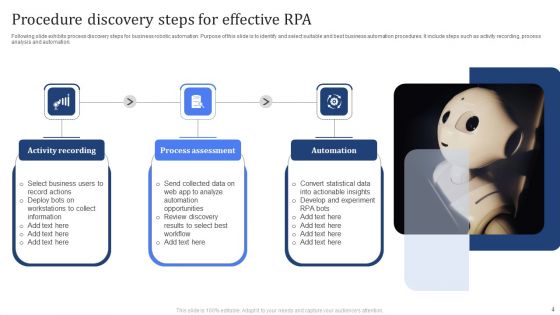 Robotic Process Automation RPA Procedure Discovery Ppt PowerPoint Presentation Complete Deck With Slides