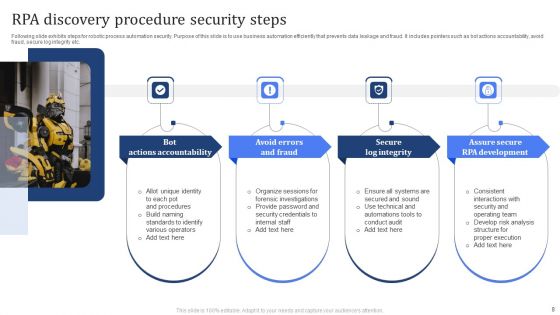 Robotic Process Automation RPA Procedure Discovery Ppt PowerPoint Presentation Complete Deck With Slides