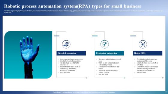 Robotic Process Automation System Ppt PowerPoint Presentation Complete Deck With Slides