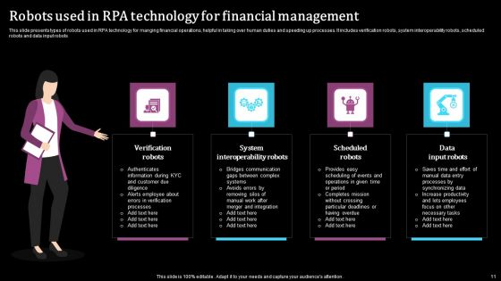 Robotics Process Automation In Finance Ppt PowerPoint Presentation Complete Deck With Slides