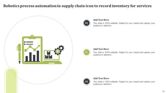 Robotics Process Automation In Supply Chain Ppt PowerPoint Presentation Complete Deck With Slides