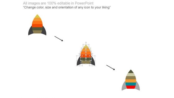 Rocket Diagram To Define Business Vision PowerPoint Slides