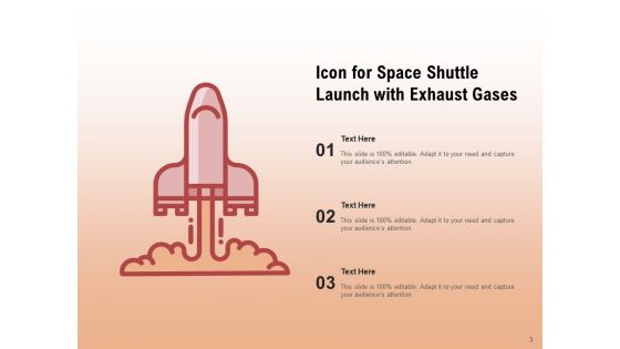 Rocket Ship Exhaust Gases Launch Pad Ppt PowerPoint Presentation Complete Deck