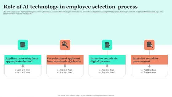 Role Of AI Technology In Employee Selection Process Information PDF Role Of AI Technology In Employee Selection Process Information PDF