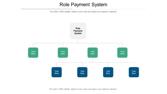 Role Payment System Ppt PowerPoint Presentation Inspiration Information Cpb