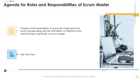 Roles And Responsibilities Of Scrum Master Ppt PowerPoint Presentation Complete Deck With Slides
