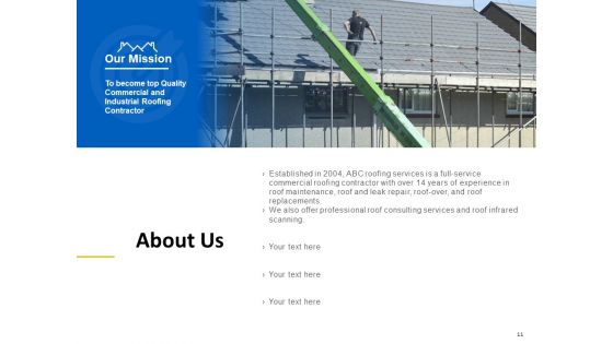 Roofing Proposal Template Ppt PowerPoint Presentation Complete Deck With Slides