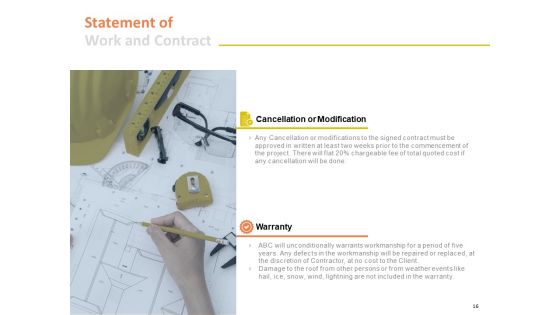 Roofing Proposal Template Ppt PowerPoint Presentation Complete Deck With Slides