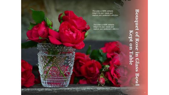 Rosette Circular Arrangement Rose Ppt PowerPoint Presentation Complete Deck