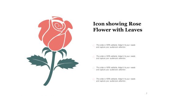 Rosette Circular Arrangement Rose Ppt PowerPoint Presentation Complete Deck