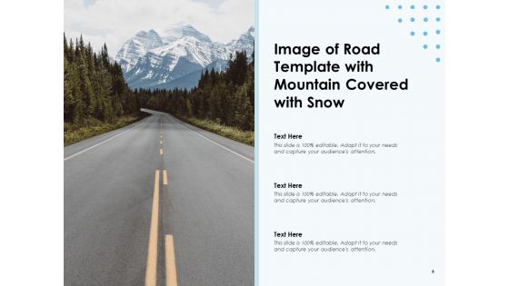 Route Template Mountain And Ocean Directional Arrow Ppt PowerPoint Presentation Complete Deck