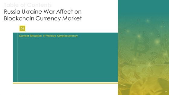 Russia Ukraine War Affect On Blockchain Currency Market Ppt PowerPoint Presentation Complete Deck With Slides