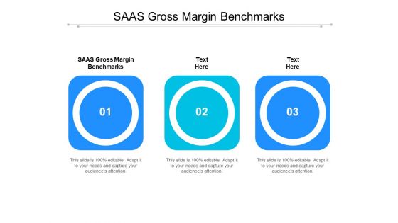 SAAS Gross Margin Benchmarks Ppt PowerPoint Presentation File Background Images Cpb