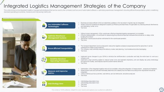 SCM Tools To Improve Logistics Performance Ppt PowerPoint Presentation Complete With Slides
