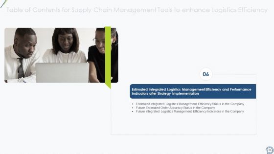 SCM Tools To Improve Logistics Performance Ppt PowerPoint Presentation Complete With Slides