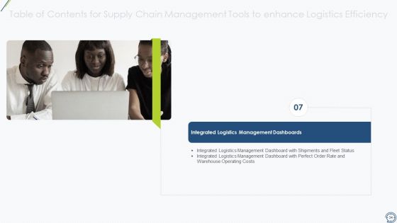 SCM Tools To Improve Logistics Performance Ppt PowerPoint Presentation Complete With Slides