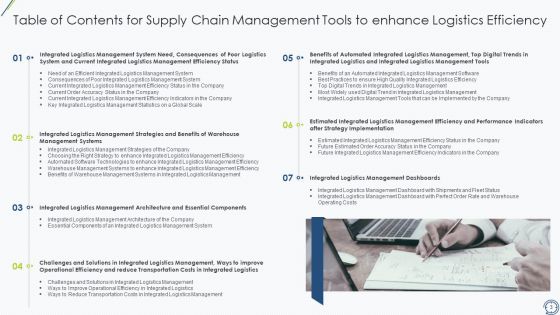 SCM Tools To Improve Logistics Performance Ppt PowerPoint Presentation Complete With Slides