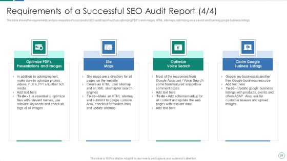 SEO Audit Procedure And Strategies Ppt PowerPoint Presentation Complete Deck With Slides