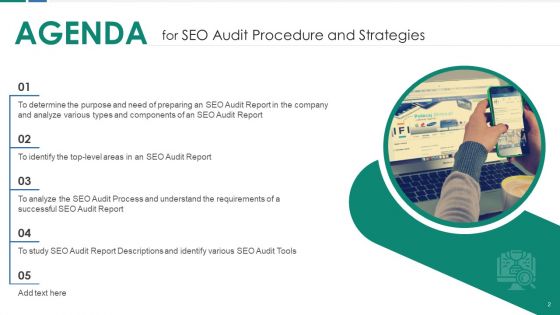 SEO Audit Procedure And Strategies Ppt PowerPoint Presentation Complete Deck With Slides