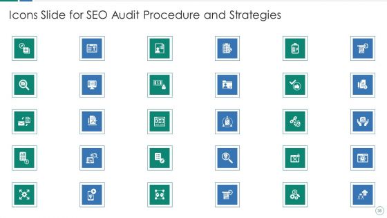 SEO Audit Procedure And Strategies Ppt PowerPoint Presentation Complete Deck With Slides