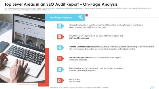 SEO Audit Report To Enhance Organic Search And Website Sessions Ppt PowerPoint Presentation Complete Deck With Slides