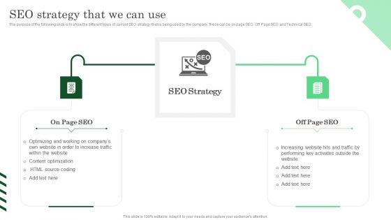 SEO Strategy That We Can Use Ppt PowerPoint Presentation File Infographic Template PDF SEO Strategy That We Can Use Ppt PowerPoint Presentation File Infographic Template PDF