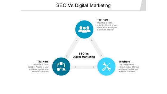 SEO Vs Digital Marketing Ppt PowerPoint Presentation Professional Design Inspiration Cpb