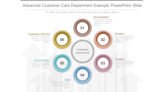 Advanced Customer Care Department Example Powerpoint Slide Advanced Customer Care Department Example Powerpoint Slide