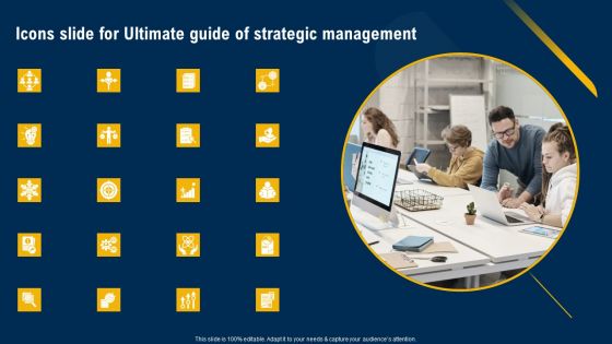 Icons Slide For Ultimate Guide Of Strategic Management Formats PDF Icons Slide For Ultimate Guide Of Strategic Management Formats PDF