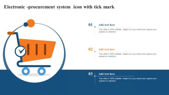 Electronic Procurement System Icon With Tick Mark Diagrams PDF Electronic Procurement System Icon With Tick Mark Diagrams PDF