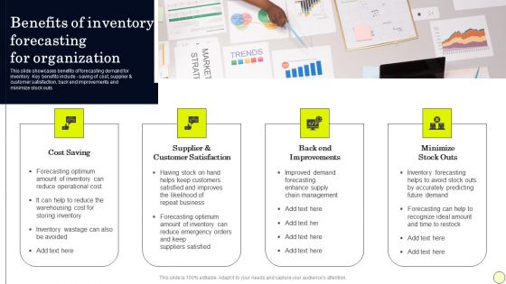 Benefits Of Inventory Forecasting For Organization Template PDF
