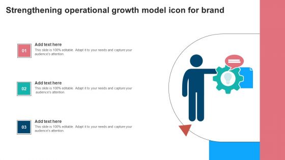Strengthening Operational Growth Model Icon For Brand Diagrams PDF Strengthening Operational Growth Model Icon For Brand Diagrams PDF