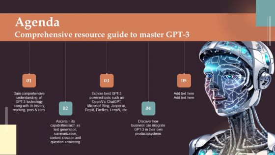 Agenda Comprehensive Resource Guide To Master GPT 3 Portrait PDF Agenda Comprehensive Resource Guide To Master GPT 3 Portrait PDF
