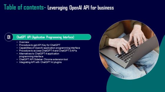 Leveraging Openai API For Business Tables Of Content Formats PDF Leveraging Openai API For Business Tables Of Content Formats PDF