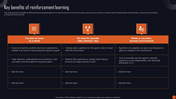 Reinforcement Learning Principles And Techniques Key Benefits Of Reinforcement Learning Themes PDF Reinforcement Learning Principles And Techniques Key Benefits Of Reinforcement Learning Themes PDF
