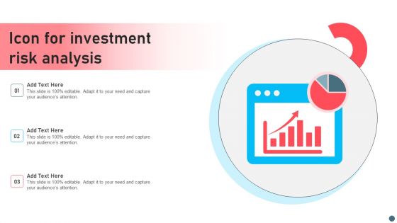 Icon For Investment Risk Analysis Infographics PDF Icon For Investment Risk Analysis Infographics PDF