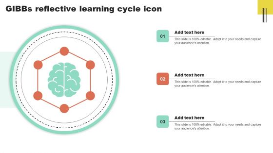 Gibbs Reflective Learning Cycle Icon Themes PDF
