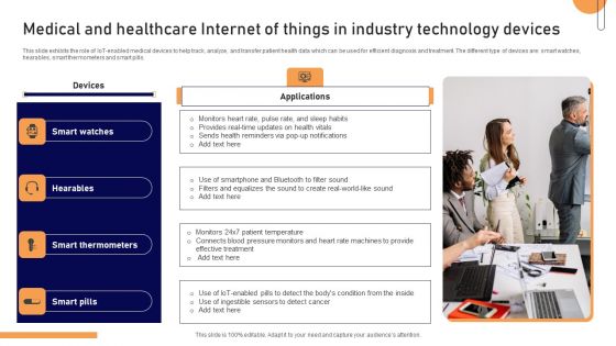 Medical And Healthcare Internet Of Things In Industry Technology Devices Portrait PDF Medical And Healthcare Internet Of Things In Industry Technology Devices Portrait PDF