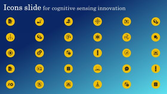 Icons Slide For Cognitive Sensing Innovation Microsoft PDF Icons Slide For Cognitive Sensing Innovation Microsoft PDF