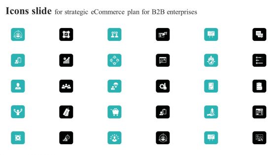 Icons Slide For Strategic Ecommerce Plan For B2B Enterprises Graphics PDF Icons Slide For Strategic Ecommerce Plan For B2B Enterprises Graphics PDF
