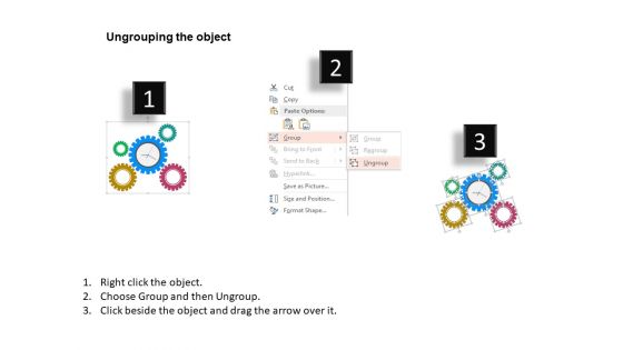 Gear With Clock For Pricing Elasticity Powerpoint Template