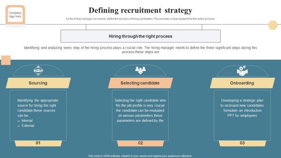 SHRM Talent Management Guide Handbook For Enterprise Defining Recruitment Strategy Designs PDF