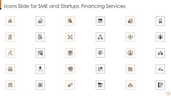 SME And Startups Financing Services Ppt PowerPoint Presentation Complete Deck With Slides
