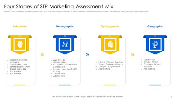 STP Marketing Assessment Ppt PowerPoint Presentation Complete Deck With Slides